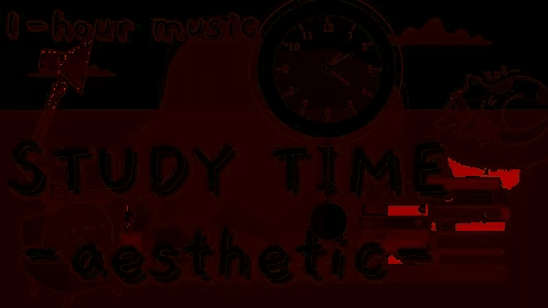Study timer: 1-hour | with music (aesthetic)